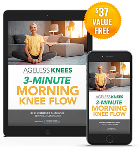 Ageless Knees free bonus- 3-Minute Morning Knee Flow
